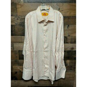 R. Lewis Men's Long Sleeve Dress Shirt Size 18 1/2‎